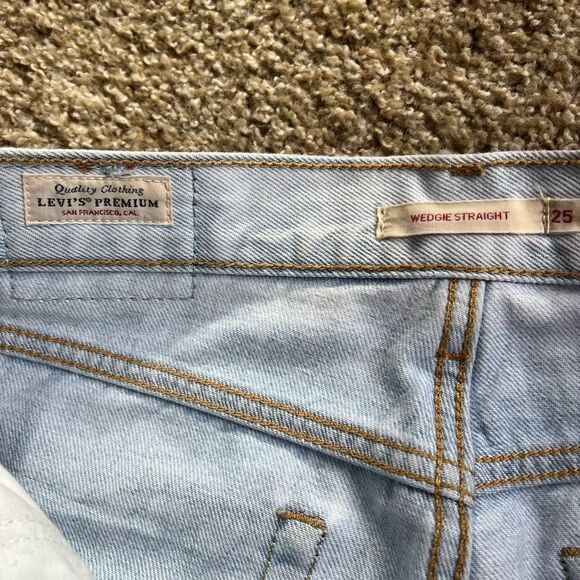 Wedgie straight Levi’s premium jeans - Picture 5 of 10
